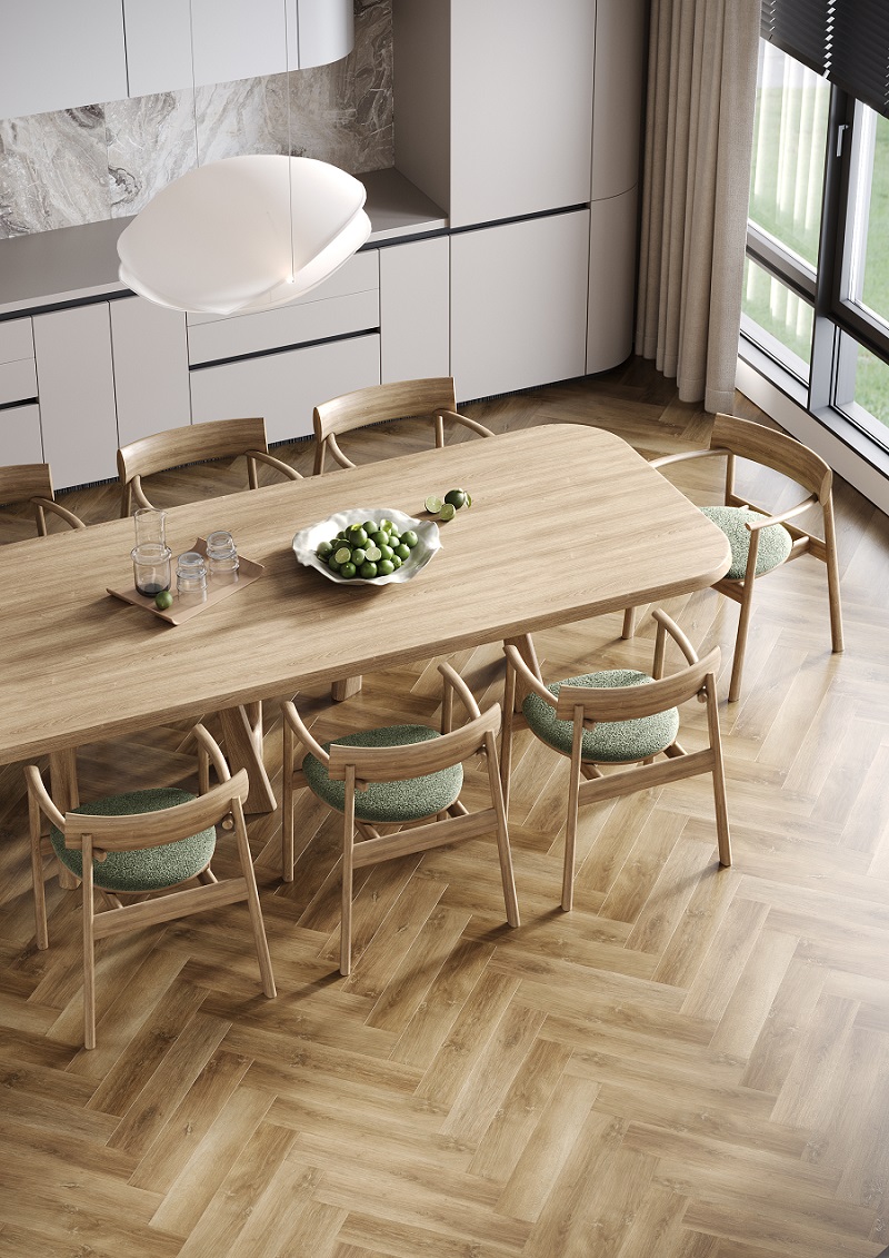 Кварцевый ламинат Fargo Parquet Дуб Афины 33-2187-09 4/0.5мм